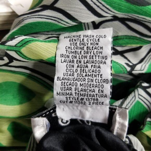 Le Bob green top sz 14w - Picture 4 of 4